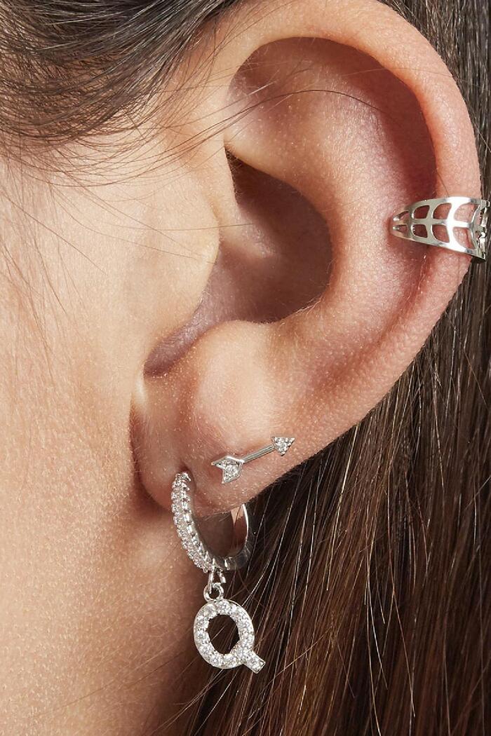 Boucles d'oreilles Lettre Q Cuivré Image3